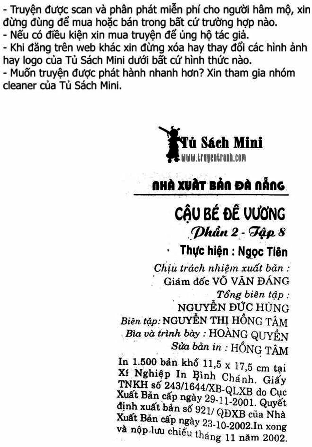 Truyện Tranh Cậu Bé Đế Vương trang 5
