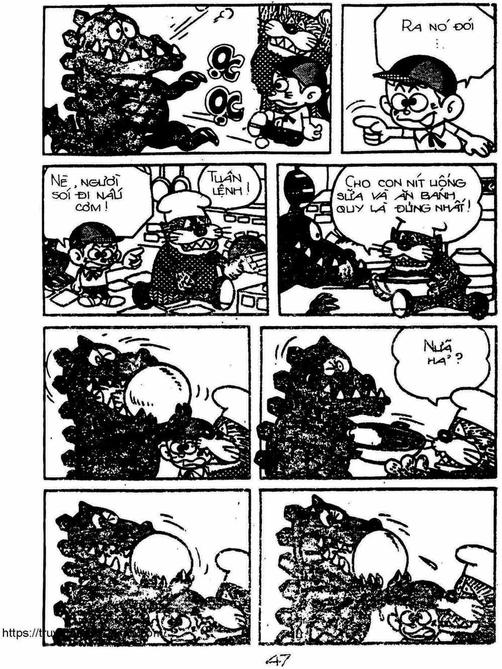 Truyện Tranh Cậu Bé Ngoài Hành Tinh - Kaibutsu Kun trang 4