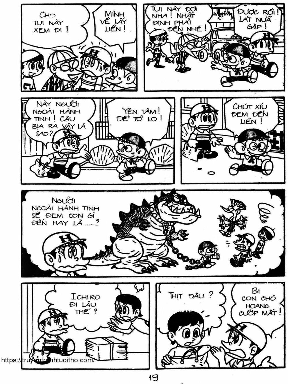 Truyện Tranh Cậu Bé Ngoài Hành Tinh - Kaibutsu Kun trang 4