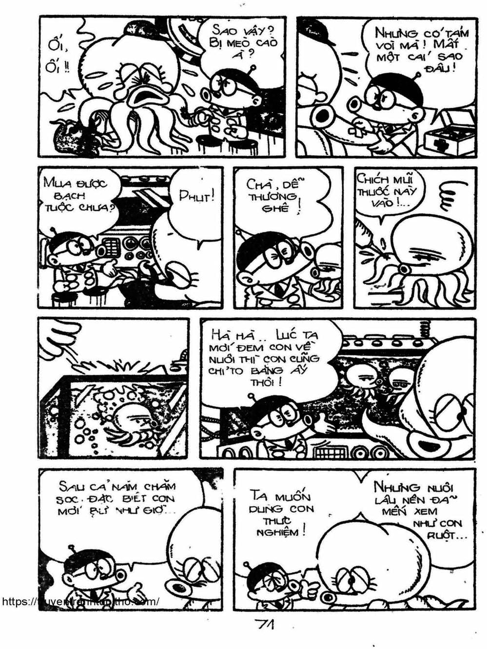 Truyện Tranh Cậu Bé Ngoài Hành Tinh - Kaibutsu Kun trang 4