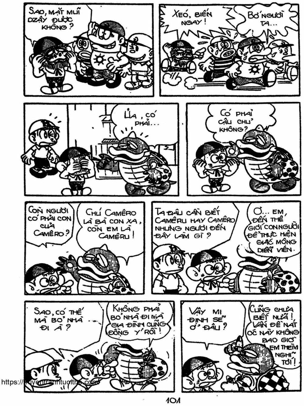 Truyện Tranh Cậu Bé Ngoài Hành Tinh - Kaibutsu Kun trang 4