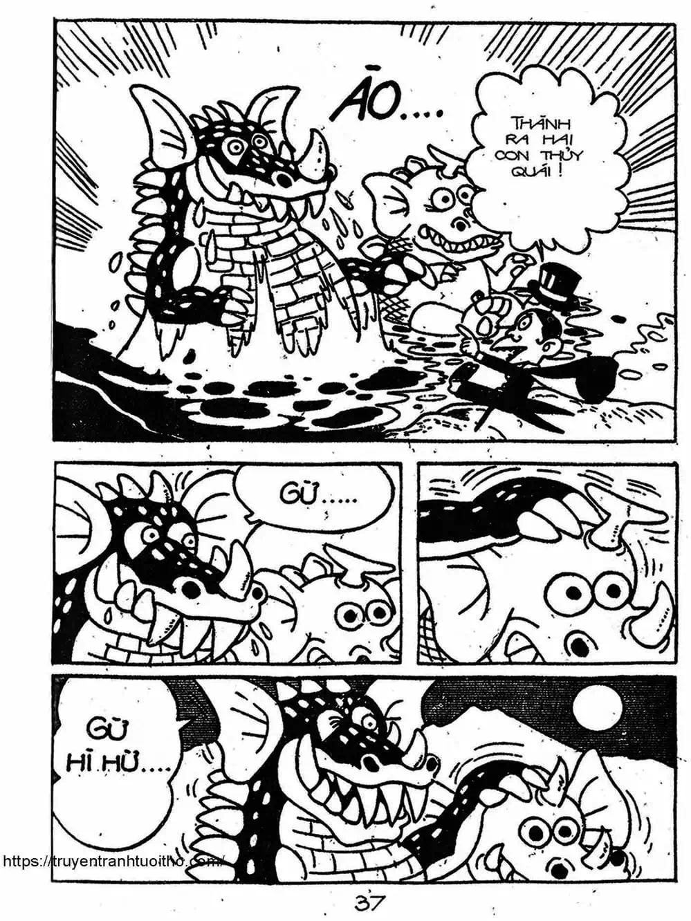 Truyện Tranh Cậu Bé Ngoài Hành Tinh - Kaibutsu Kun trang 4