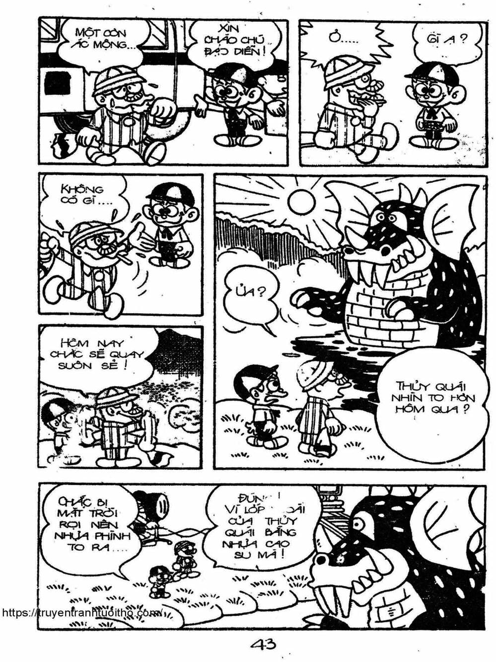 Truyện Tranh Cậu Bé Ngoài Hành Tinh - Kaibutsu Kun trang 4