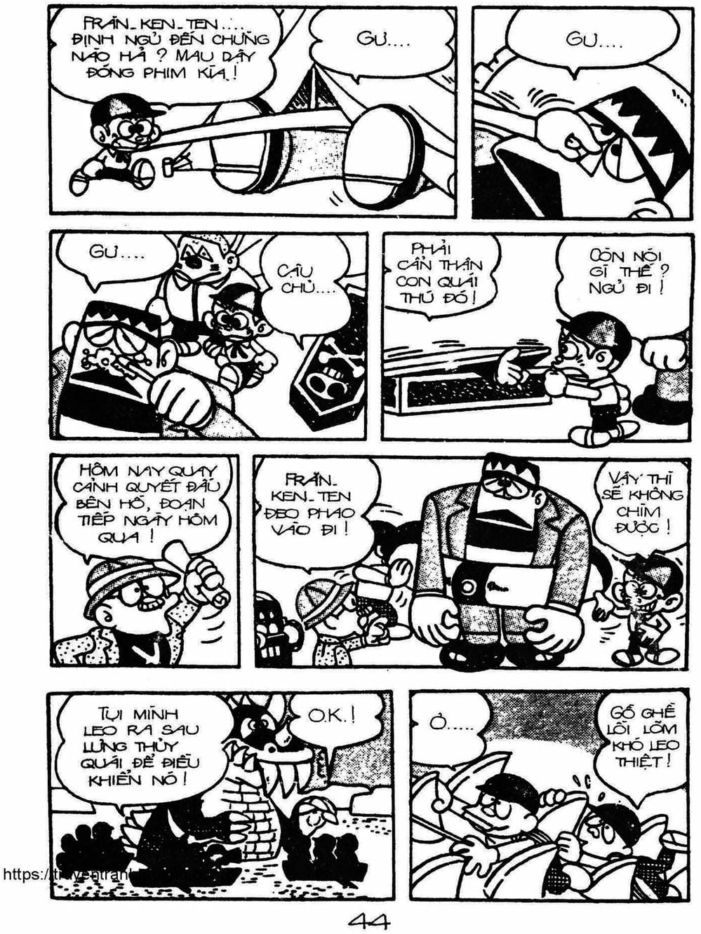 Truyện Tranh Cậu Bé Ngoài Hành Tinh - Kaibutsu Kun trang 4