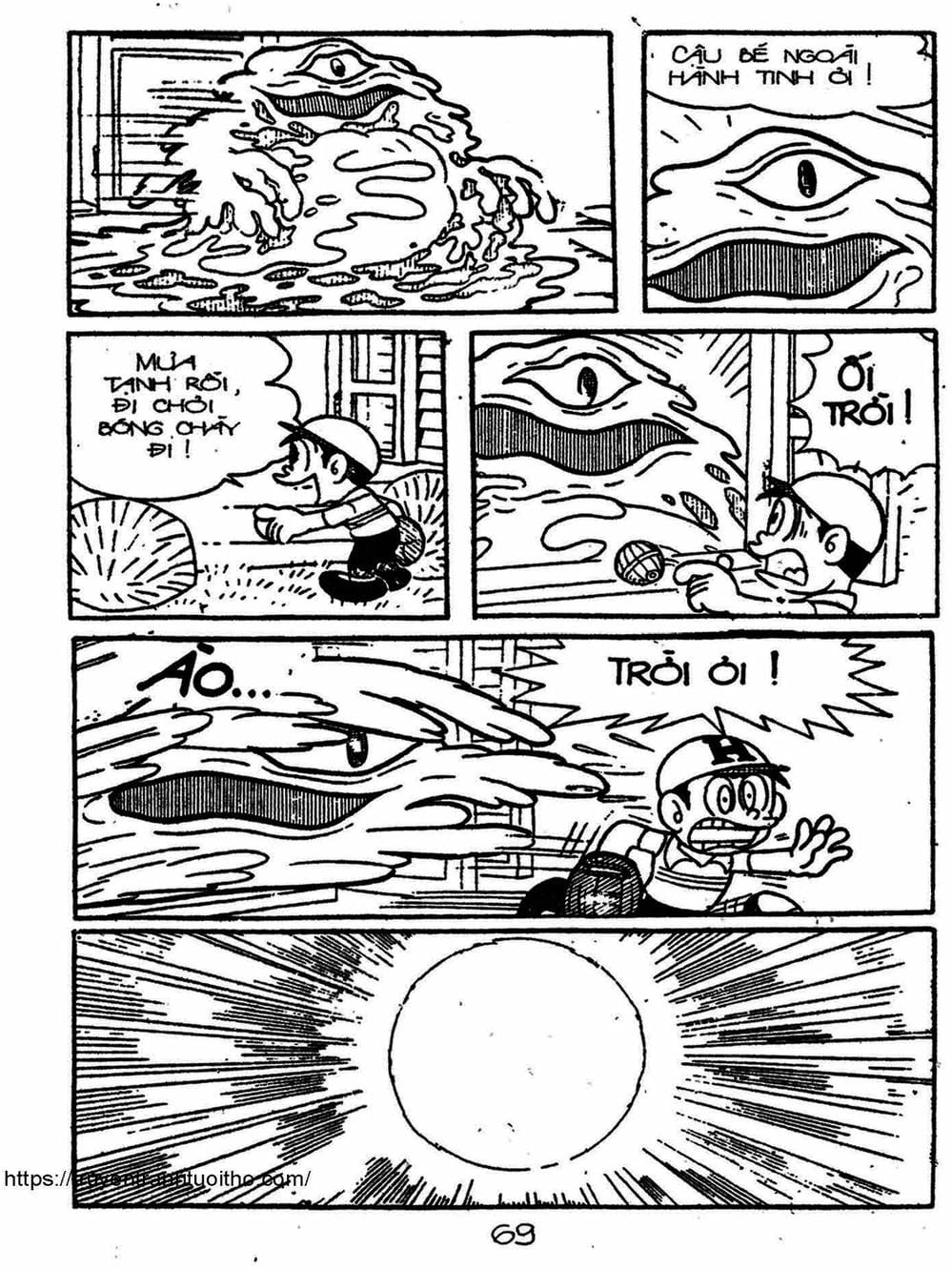 Truyện Tranh Cậu Bé Ngoài Hành Tinh - Kaibutsu Kun trang 4