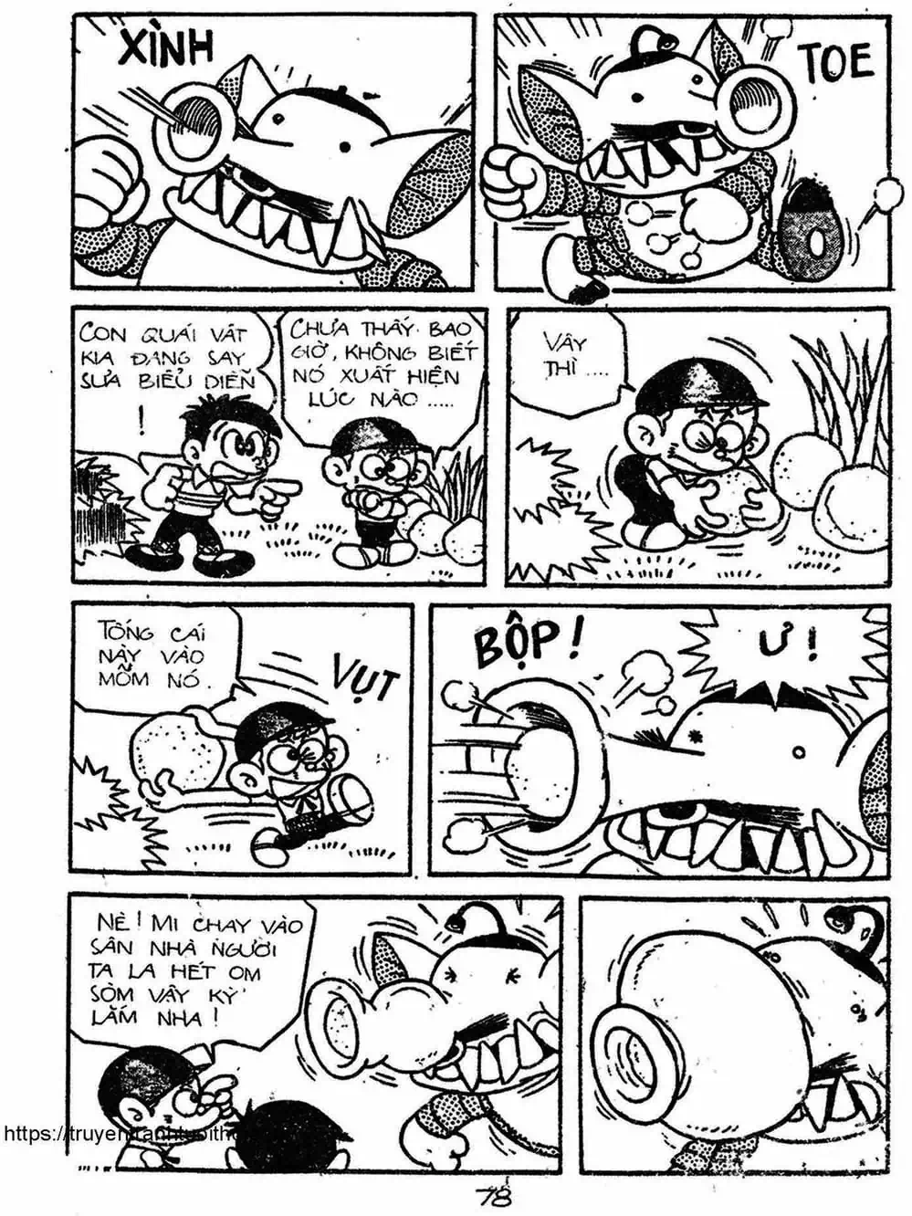 Truyện Tranh Cậu Bé Ngoài Hành Tinh - Kaibutsu Kun trang 4