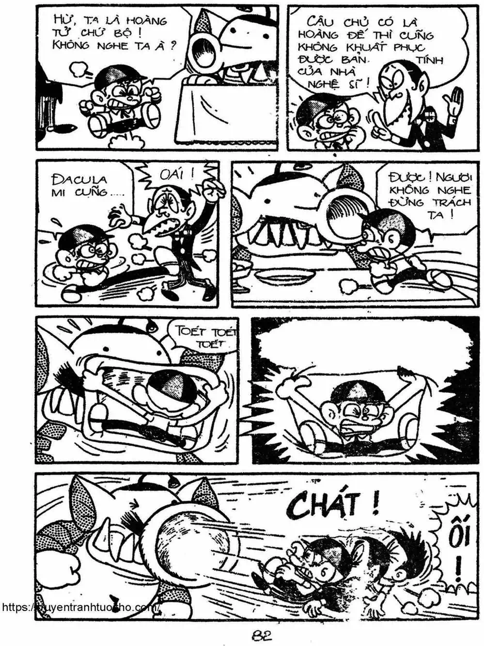Truyện Tranh Cậu Bé Ngoài Hành Tinh - Kaibutsu Kun trang 4