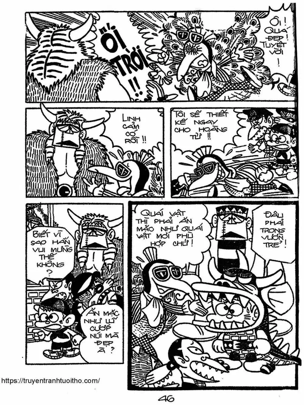 Truyện Tranh Cậu Bé Ngoài Hành Tinh - Kaibutsu Kun trang 4