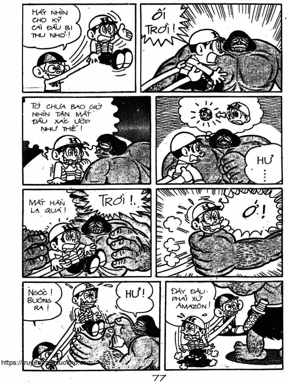 Truyện Tranh Cậu Bé Ngoài Hành Tinh - Kaibutsu Kun trang 4