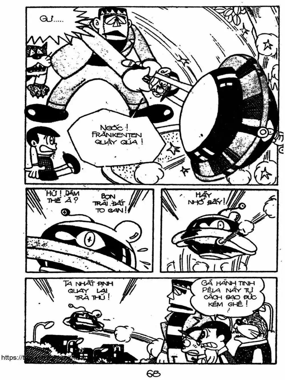 Truyện Tranh Cậu Bé Ngoài Hành Tinh - Kaibutsu Kun trang 4