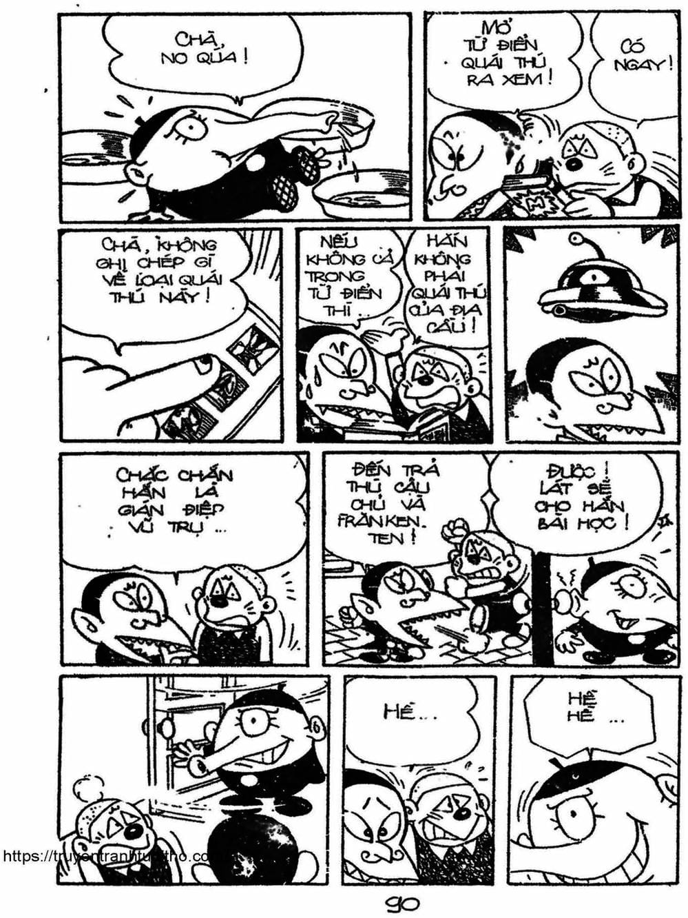 Truyện Tranh Cậu Bé Ngoài Hành Tinh - Kaibutsu Kun trang 4