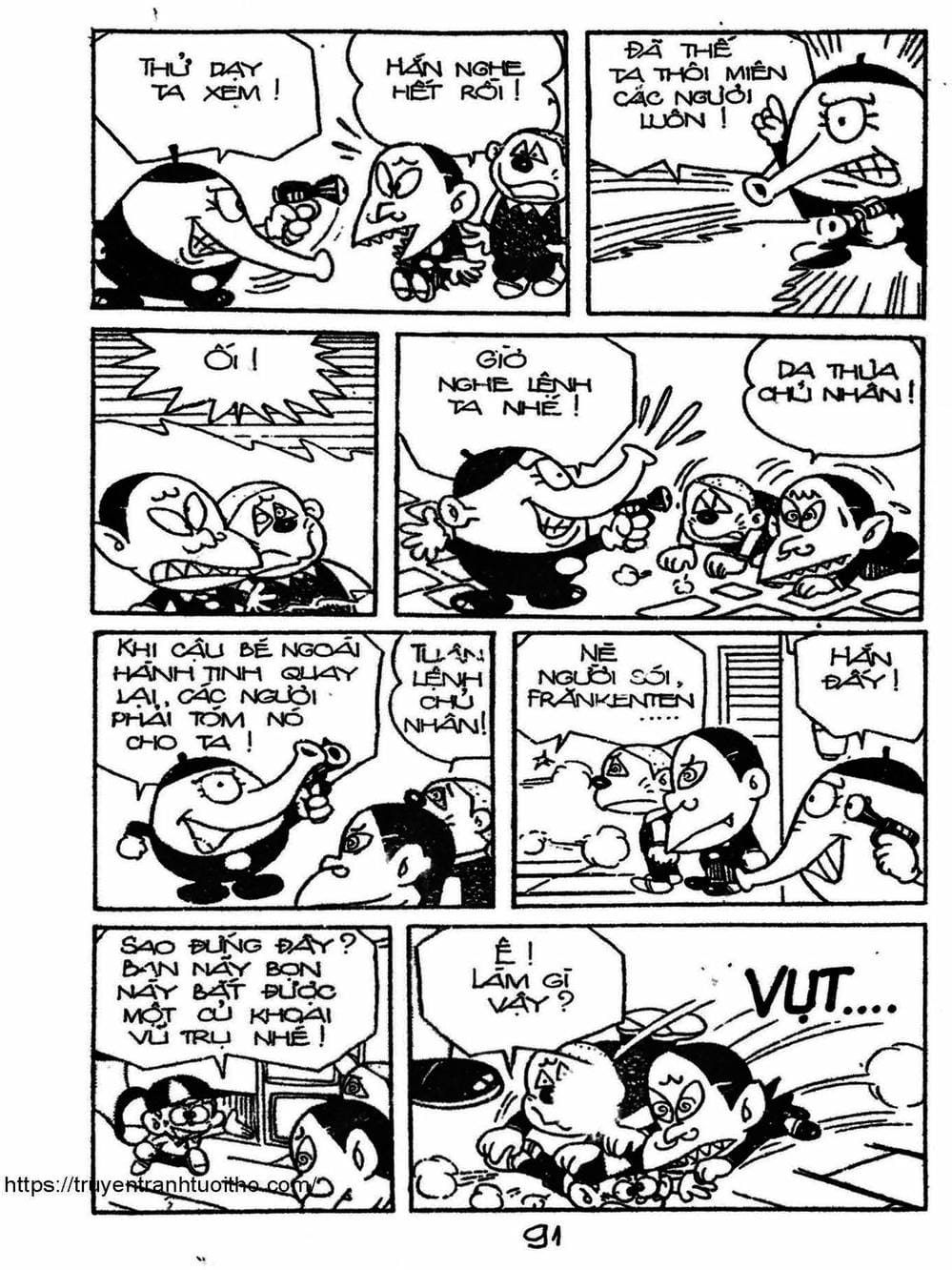 Truyện Tranh Cậu Bé Ngoài Hành Tinh - Kaibutsu Kun trang 4