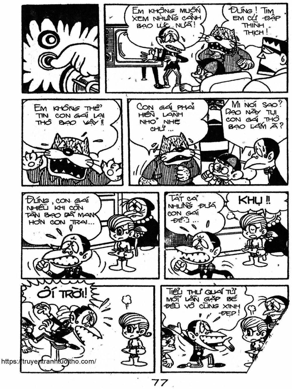 Truyện Tranh Cậu Bé Ngoài Hành Tinh - Kaibutsu Kun trang 4