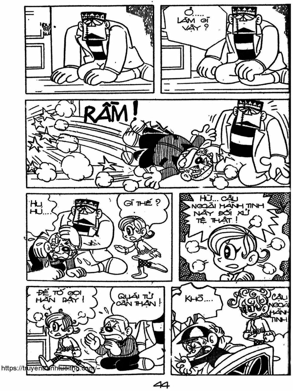 Truyện Tranh Cậu Bé Ngoài Hành Tinh - Kaibutsu Kun trang 4
