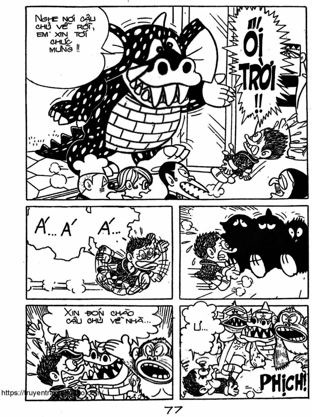 Truyện Tranh Cậu Bé Ngoài Hành Tinh - Kaibutsu Kun trang 4