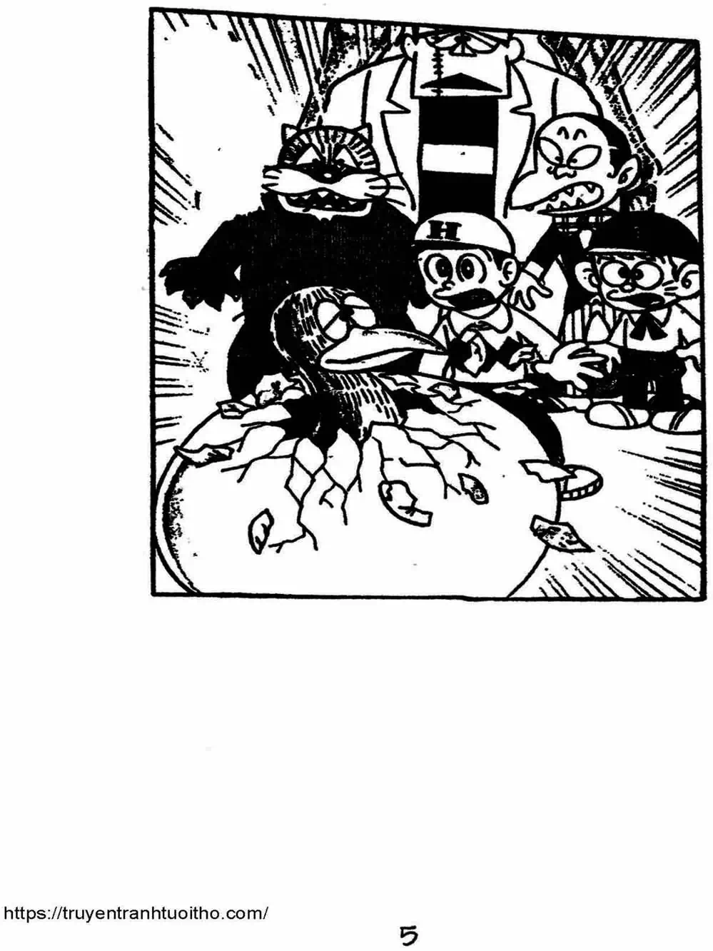 Truyện Tranh Cậu Bé Ngoài Hành Tinh - Kaibutsu Kun trang 4