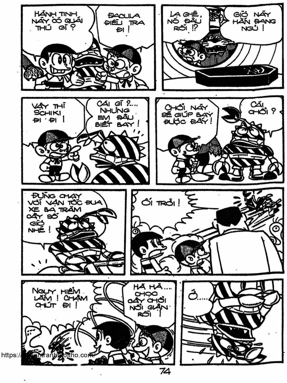 Truyện Tranh Cậu Bé Ngoài Hành Tinh - Kaibutsu Kun trang 4