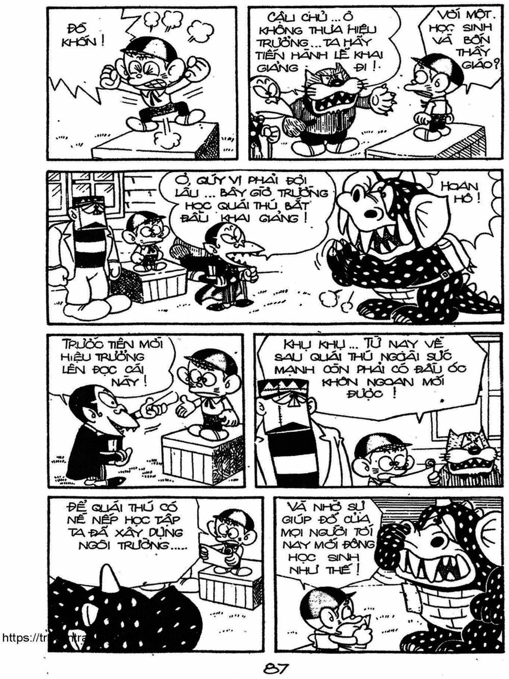 Truyện Tranh Cậu Bé Ngoài Hành Tinh - Kaibutsu Kun trang 4