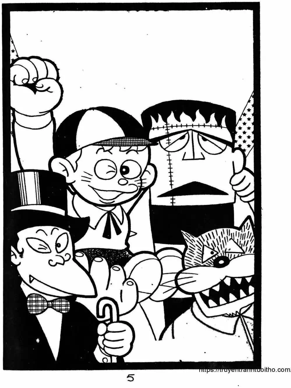 Truyện Tranh Cậu Bé Ngoài Hành Tinh - Kaibutsu Kun trang 4