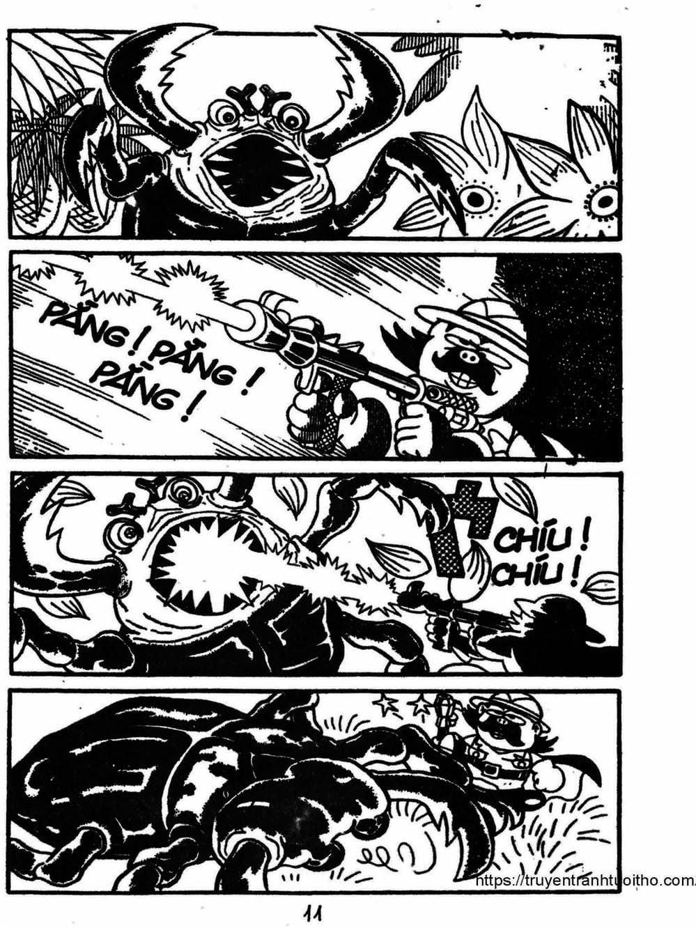 Truyện Tranh Cậu Bé Ngoài Hành Tinh - Kaibutsu Kun trang 4