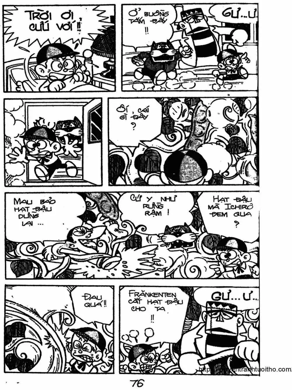 Truyện Tranh Cậu Bé Ngoài Hành Tinh - Kaibutsu Kun trang 4