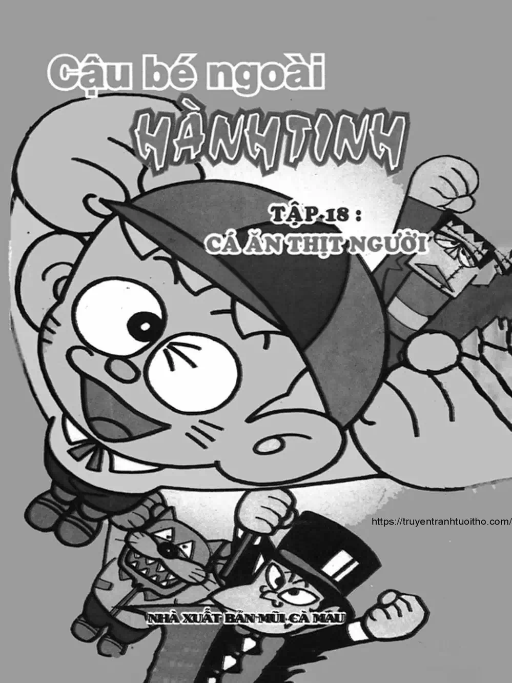 Truyện Tranh Cậu Bé Ngoài Hành Tinh - Kaibutsu Kun trang 4