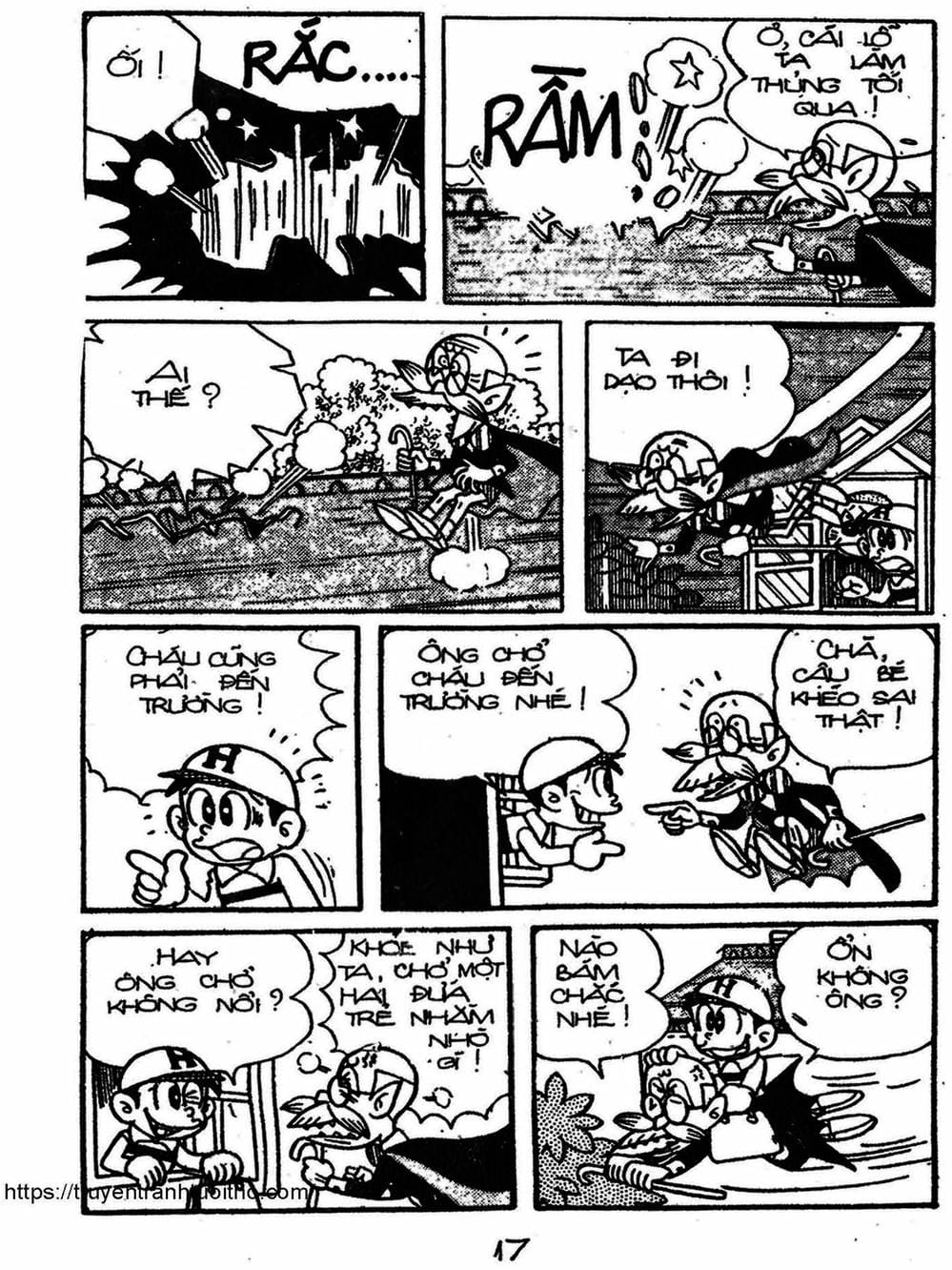 Truyện Tranh Cậu Bé Ngoài Hành Tinh - Kaibutsu Kun trang 4