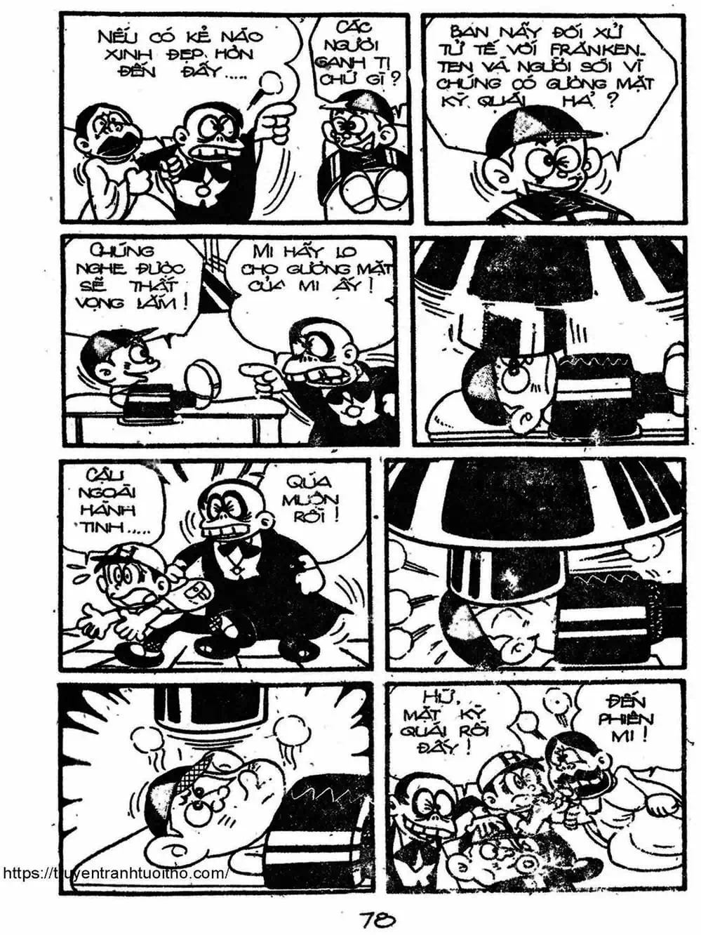 Truyện Tranh Cậu Bé Ngoài Hành Tinh - Kaibutsu Kun trang 4
