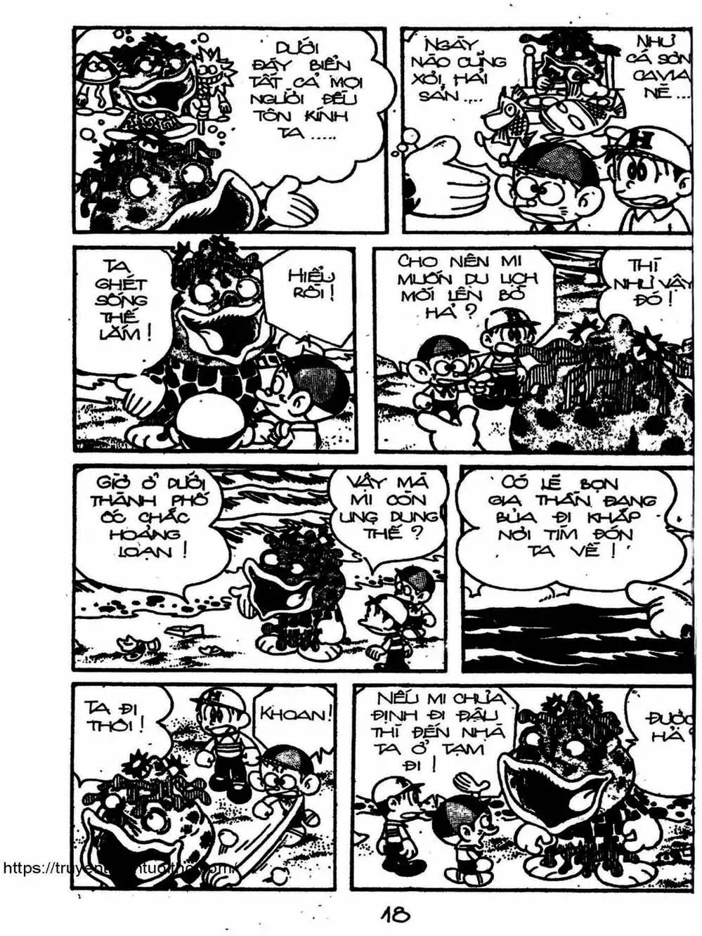 Truyện Tranh Cậu Bé Ngoài Hành Tinh - Kaibutsu Kun trang 4