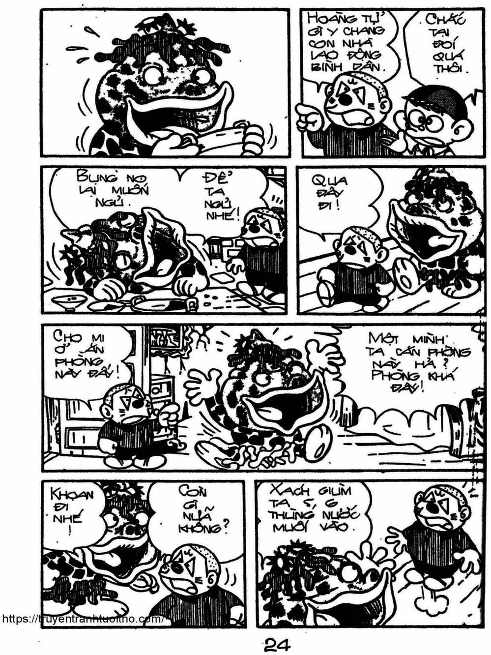 Truyện Tranh Cậu Bé Ngoài Hành Tinh - Kaibutsu Kun trang 4