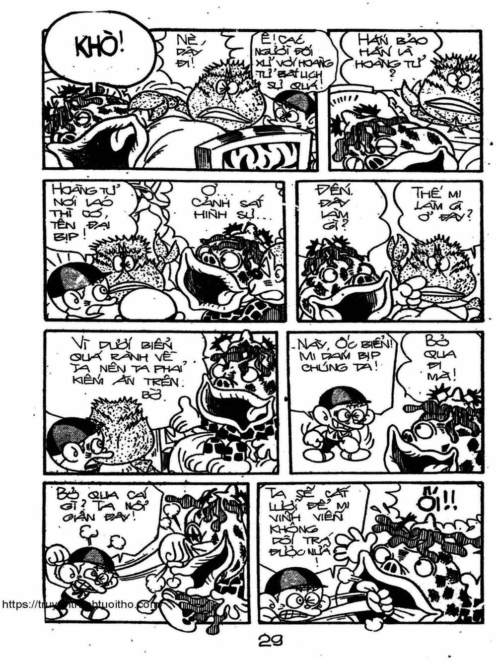 Truyện Tranh Cậu Bé Ngoài Hành Tinh - Kaibutsu Kun trang 4