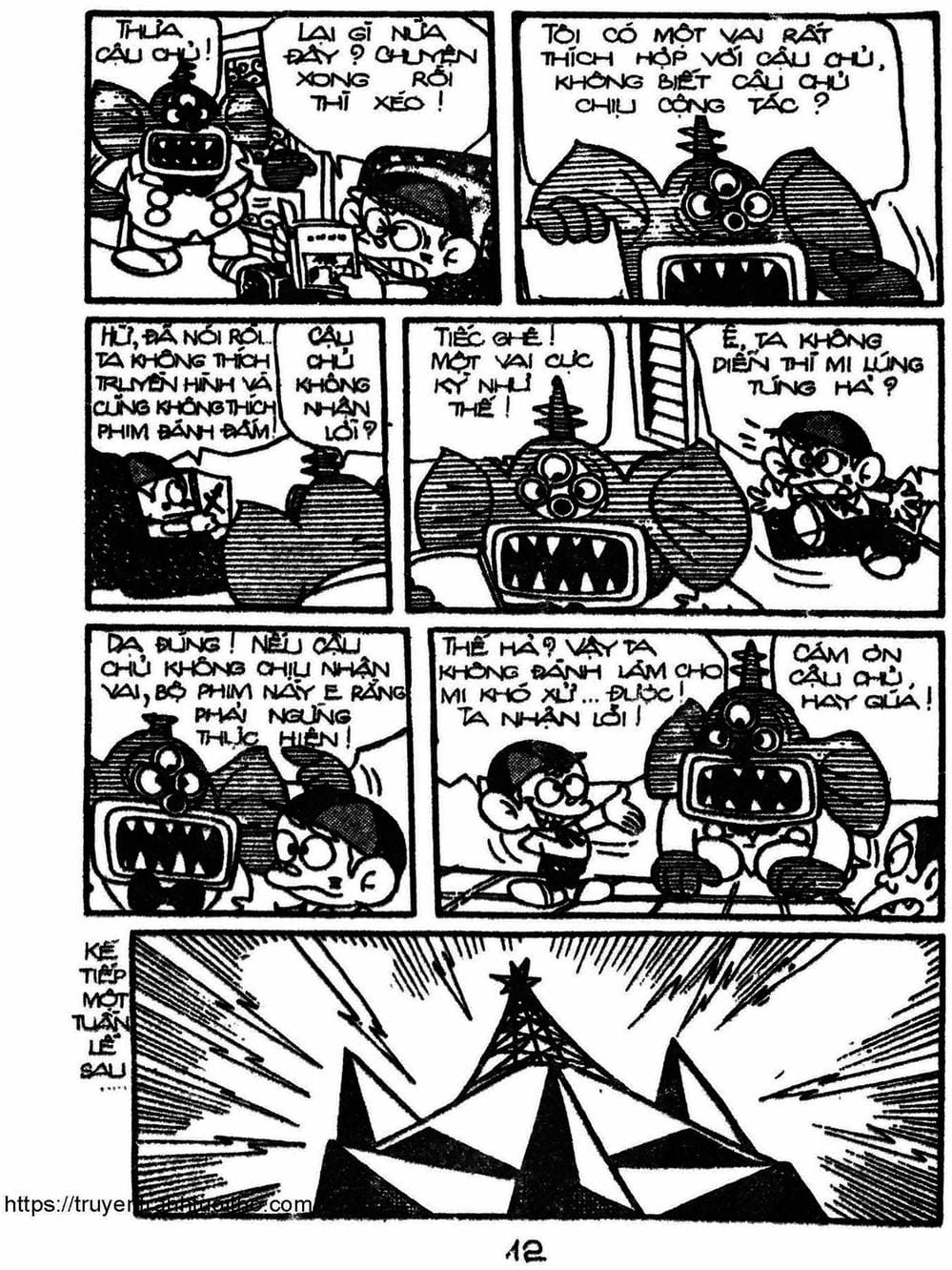Truyện Tranh Cậu Bé Ngoài Hành Tinh - Kaibutsu Kun trang 4