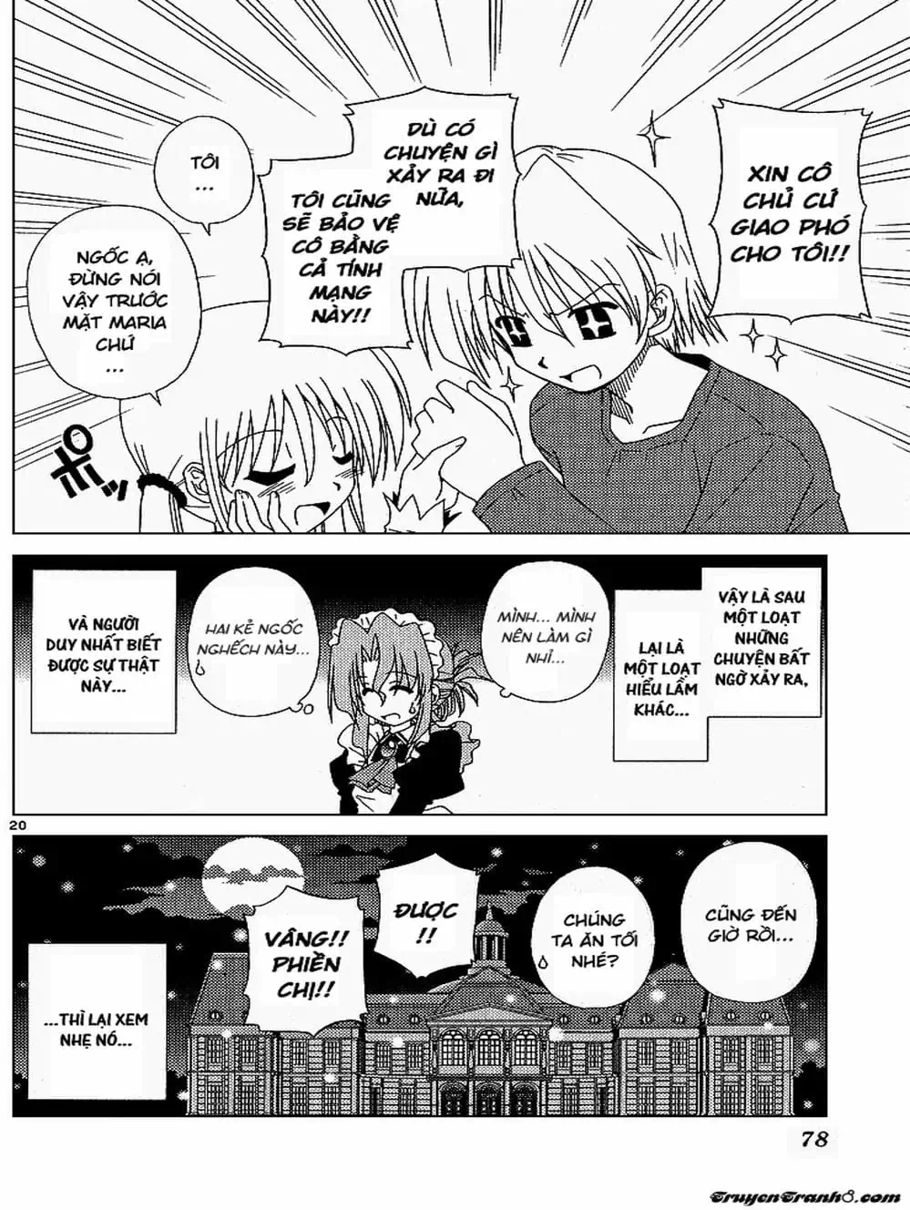 Truyện Tranh Chàng Quản Gia - Hayate No Gotoku trang 4