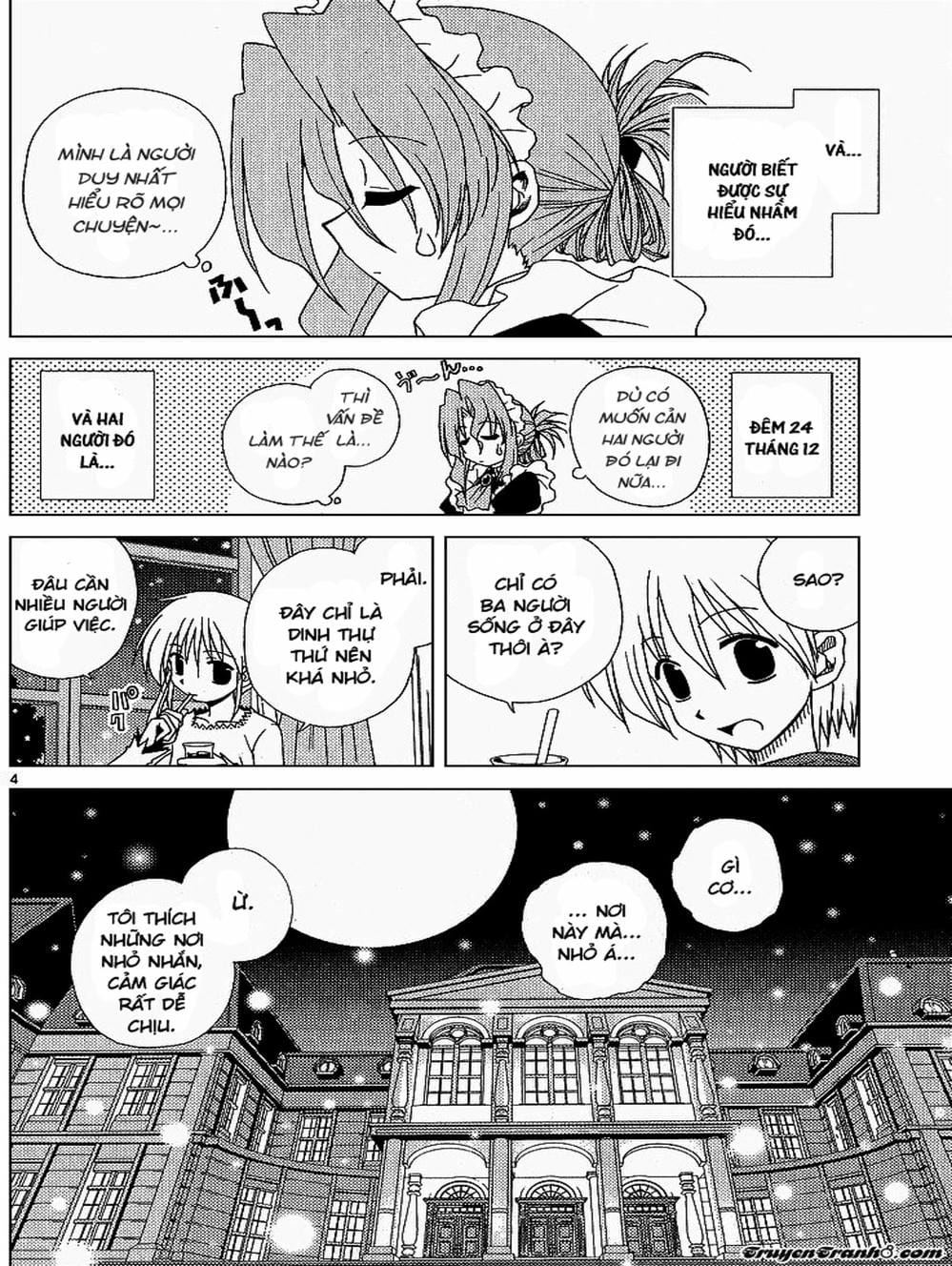 Truyện Tranh Chàng Quản Gia - Hayate No Gotoku trang 4
