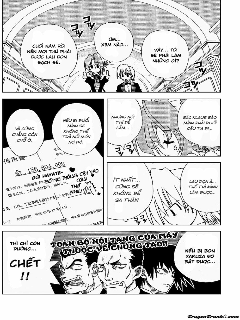 Truyện Tranh Chàng Quản Gia - Hayate No Gotoku trang 4