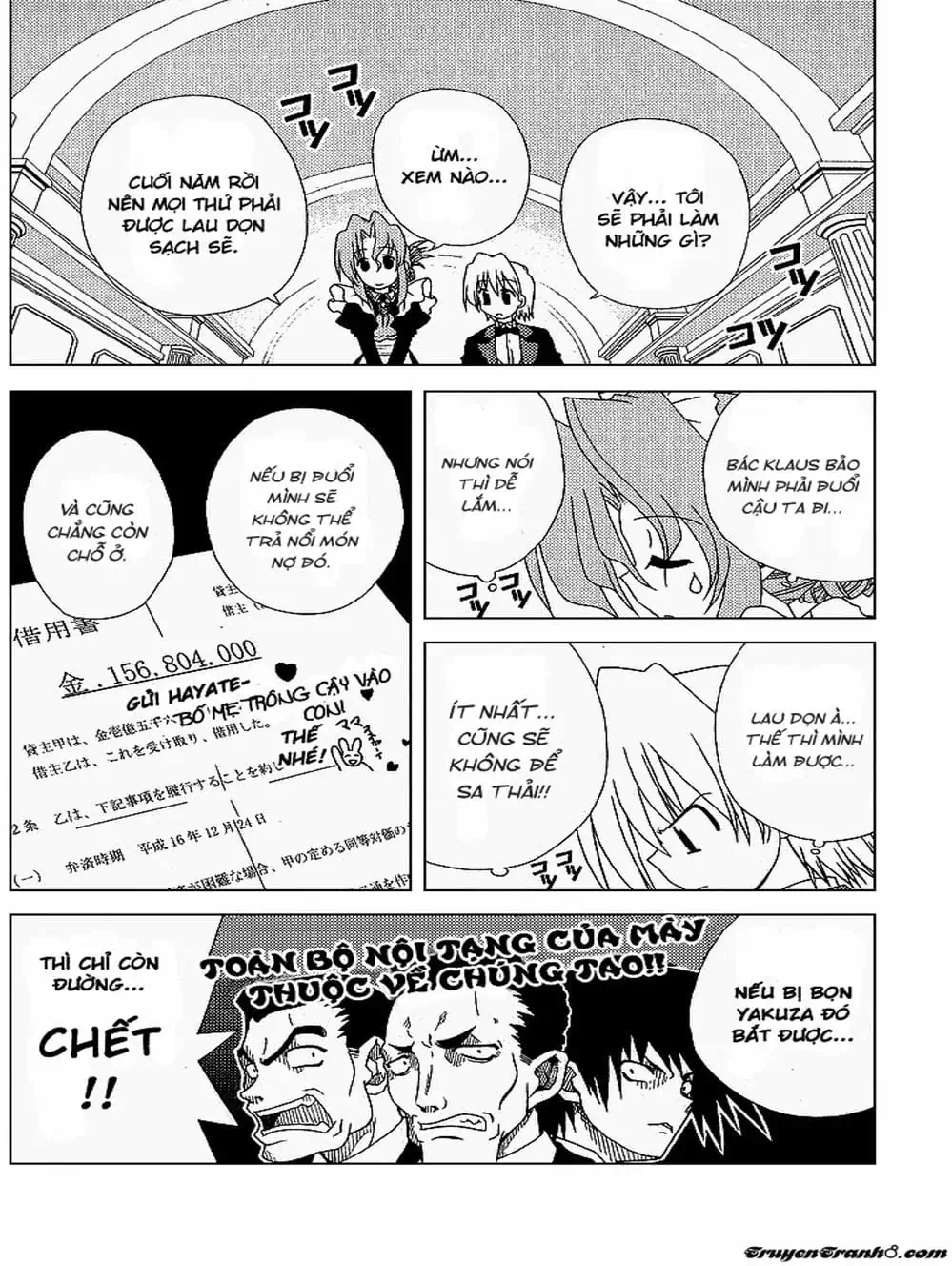 Truyện Tranh Chàng Quản Gia - Hayate No Gotoku trang 4