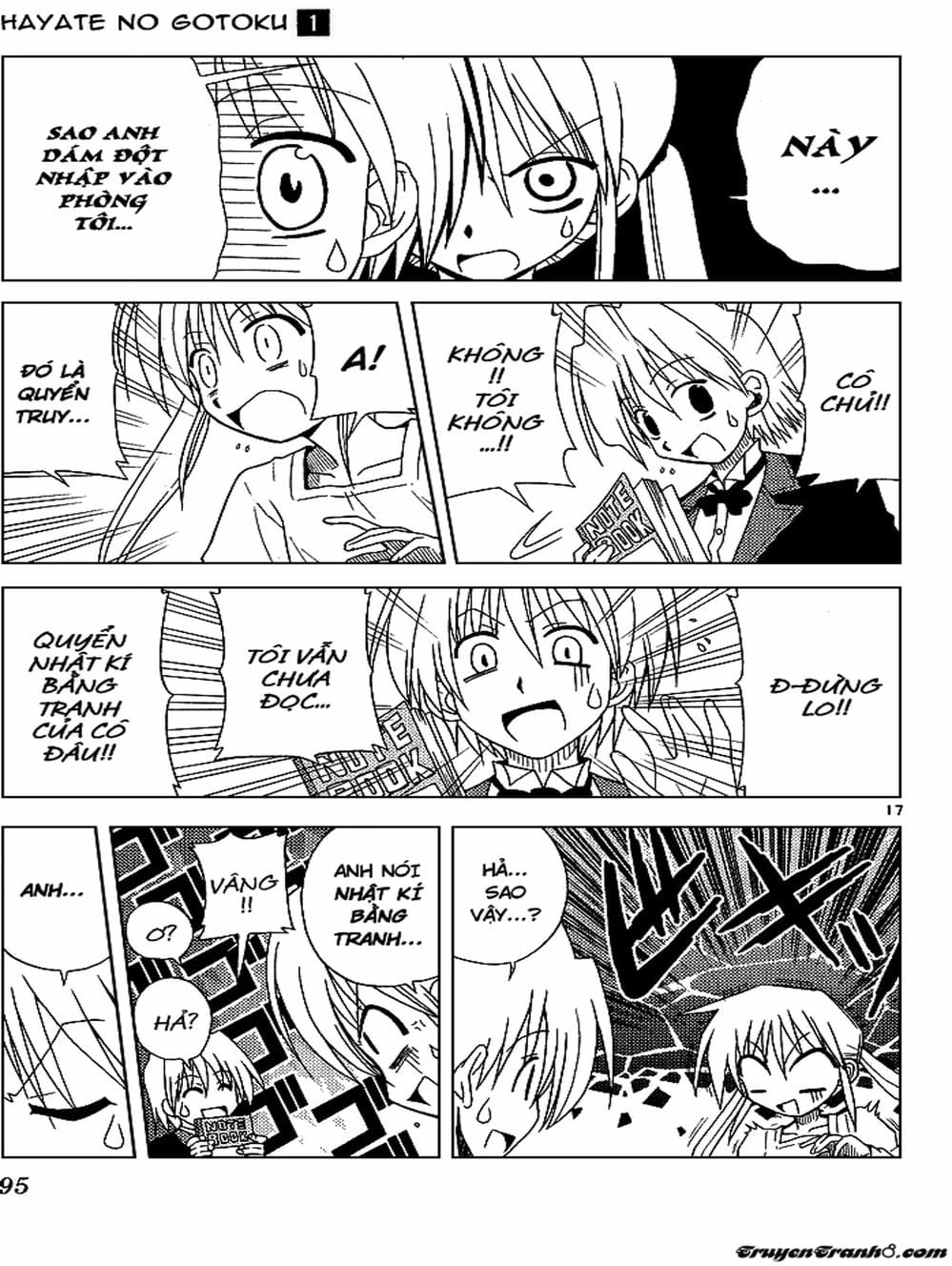Truyện Tranh Chàng Quản Gia - Hayate No Gotoku trang 4