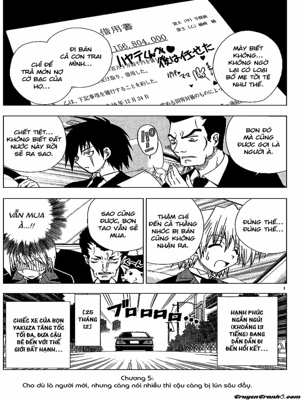 Truyện Tranh Chàng Quản Gia - Hayate No Gotoku trang 4