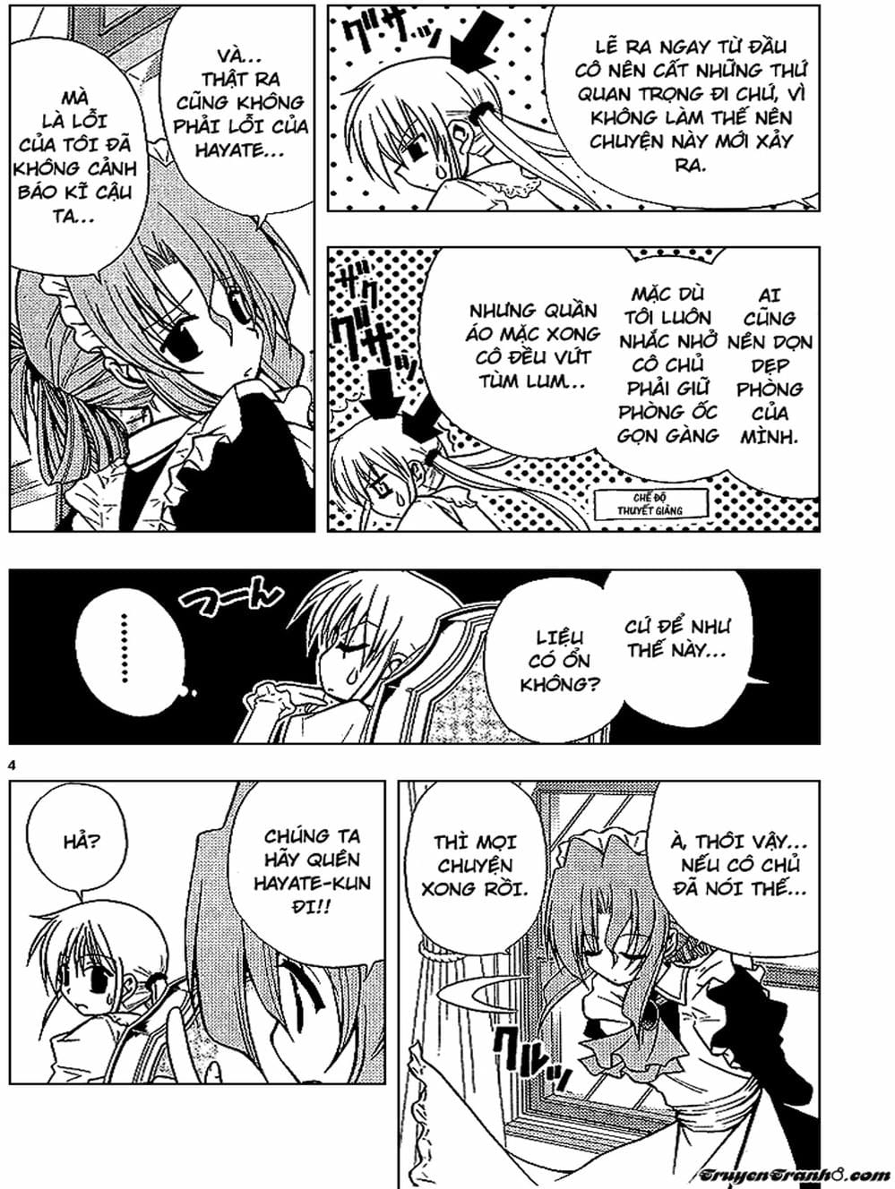 Truyện Tranh Chàng Quản Gia - Hayate No Gotoku trang 4