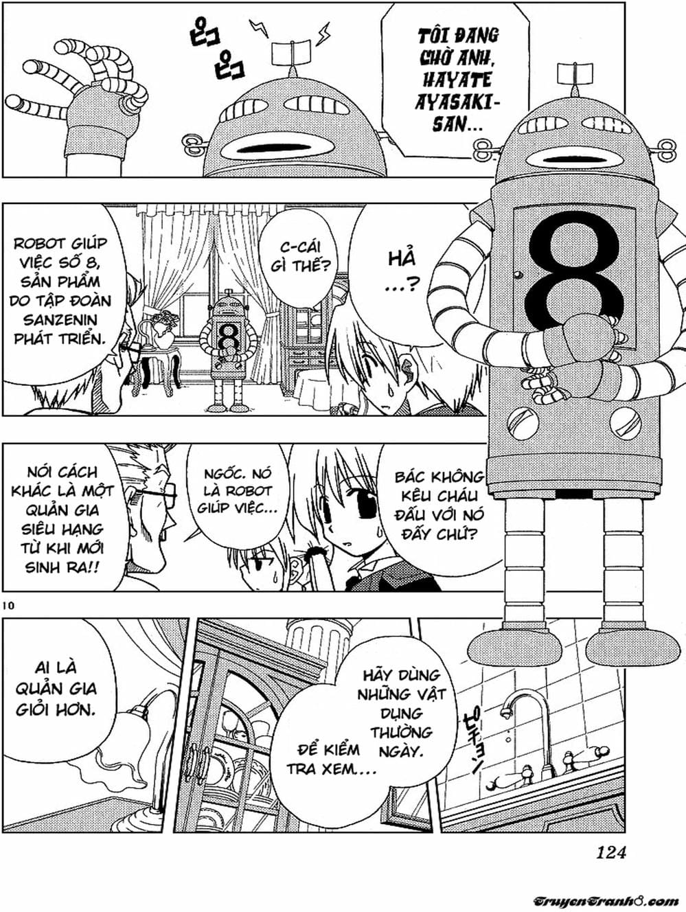 Truyện Tranh Chàng Quản Gia - Hayate No Gotoku trang 4