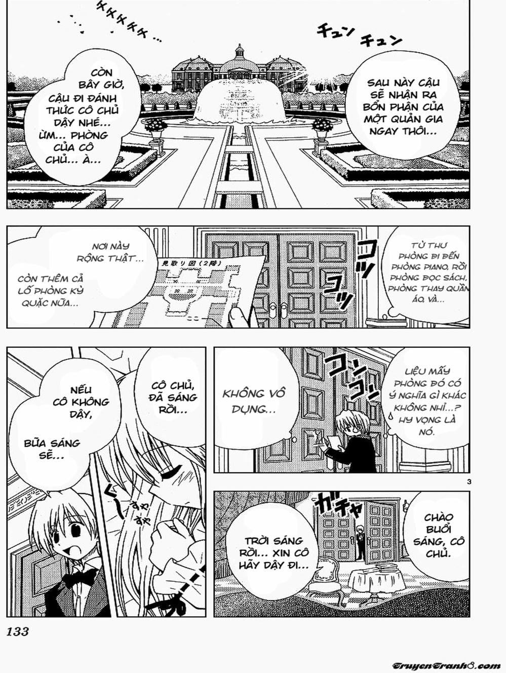 Truyện Tranh Chàng Quản Gia - Hayate No Gotoku trang 4