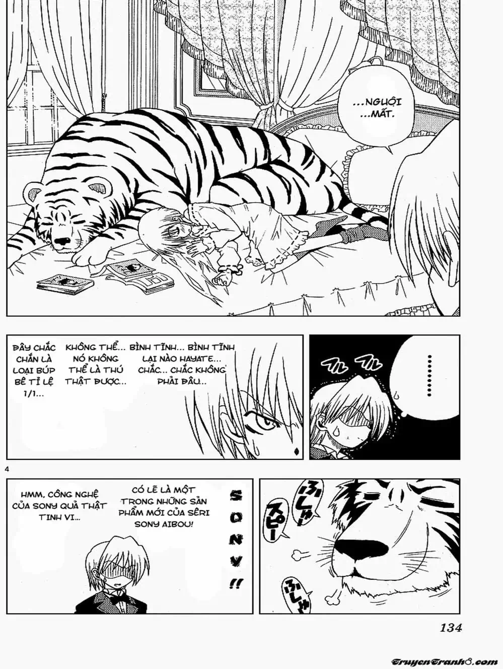 Truyện Tranh Chàng Quản Gia - Hayate No Gotoku trang 4