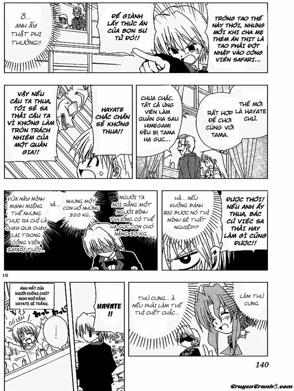Truyện Tranh Chàng Quản Gia - Hayate No Gotoku trang 4