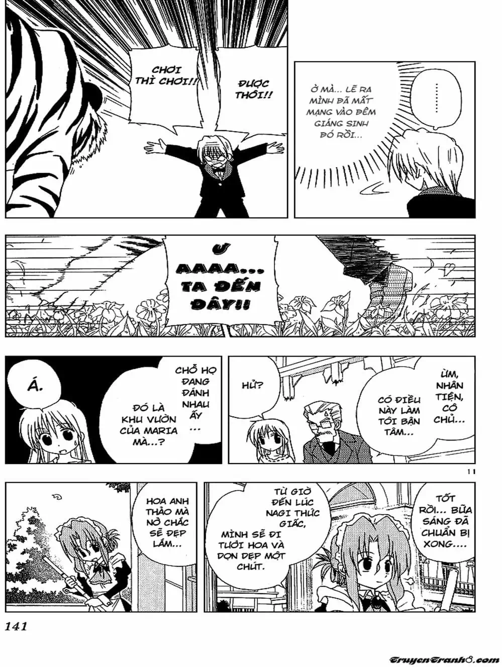 Truyện Tranh Chàng Quản Gia - Hayate No Gotoku trang 4