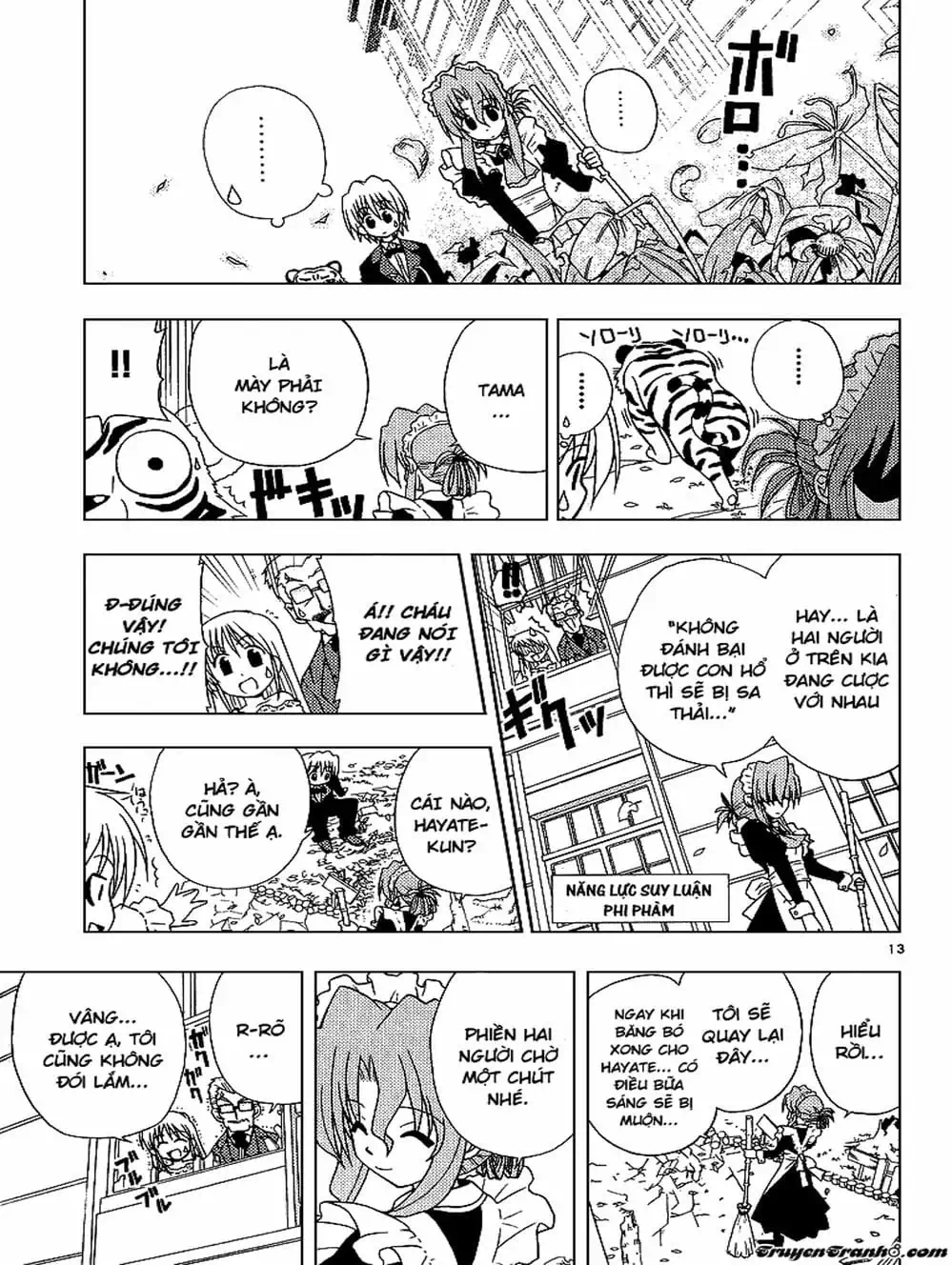 Truyện Tranh Chàng Quản Gia - Hayate No Gotoku trang 4