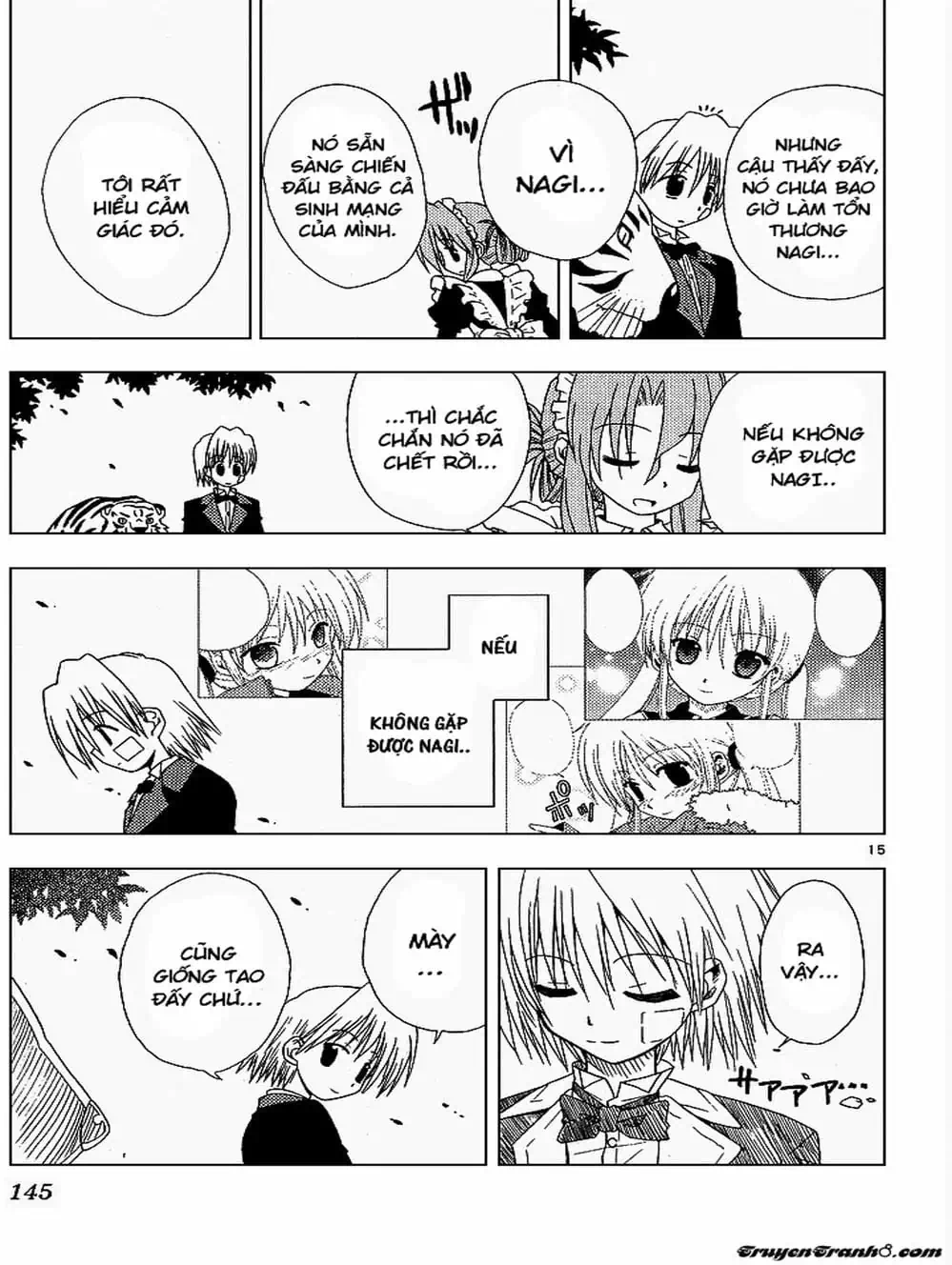 Truyện Tranh Chàng Quản Gia - Hayate No Gotoku trang 4