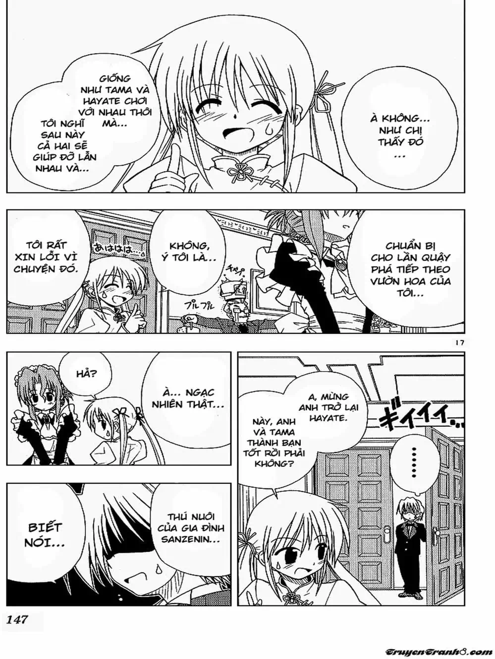 Truyện Tranh Chàng Quản Gia - Hayate No Gotoku trang 4