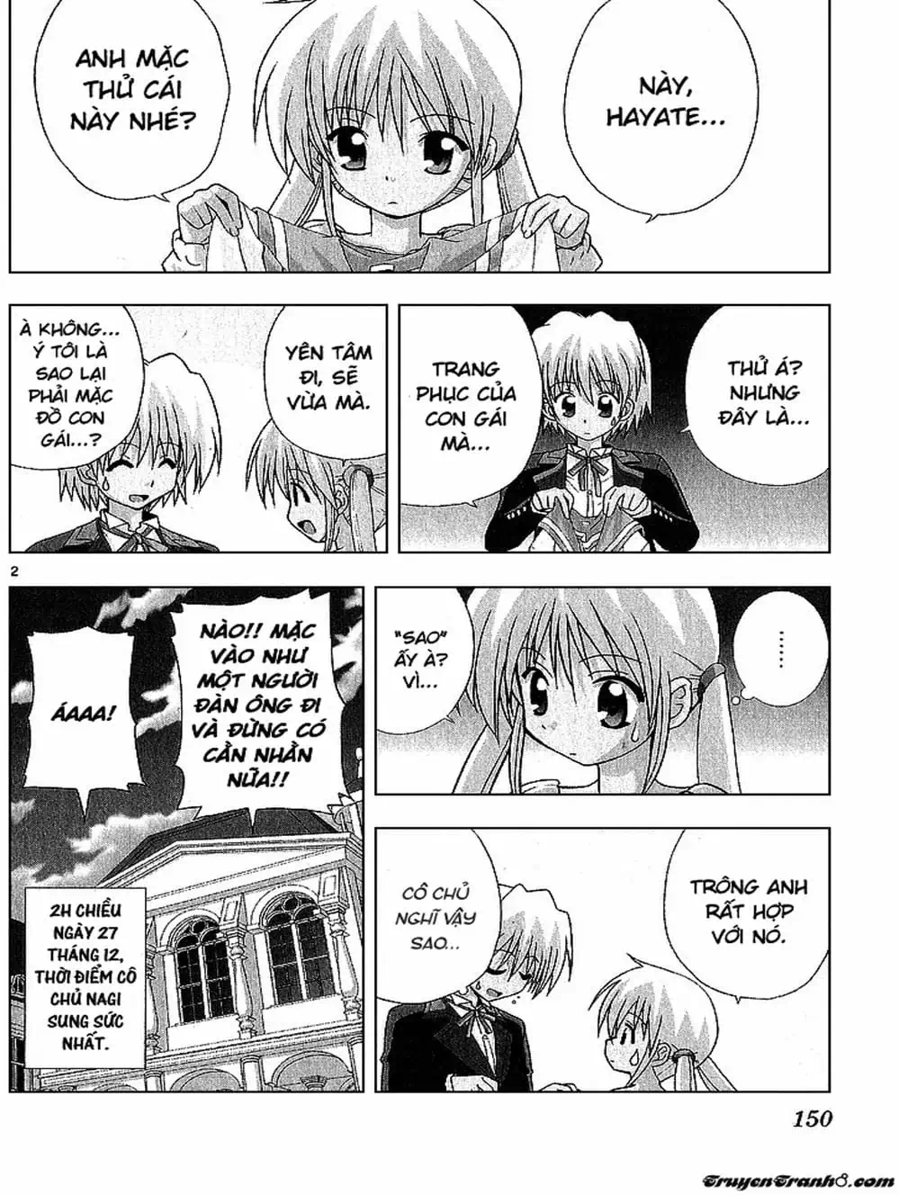 Truyện Tranh Chàng Quản Gia - Hayate No Gotoku trang 4