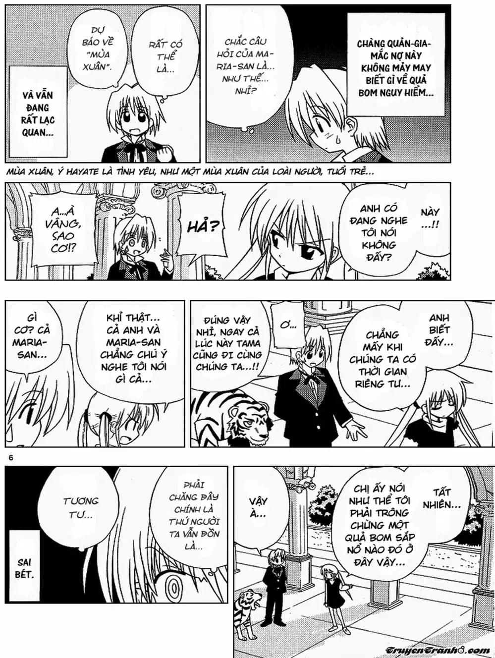 Truyện Tranh Chàng Quản Gia - Hayate No Gotoku trang 4