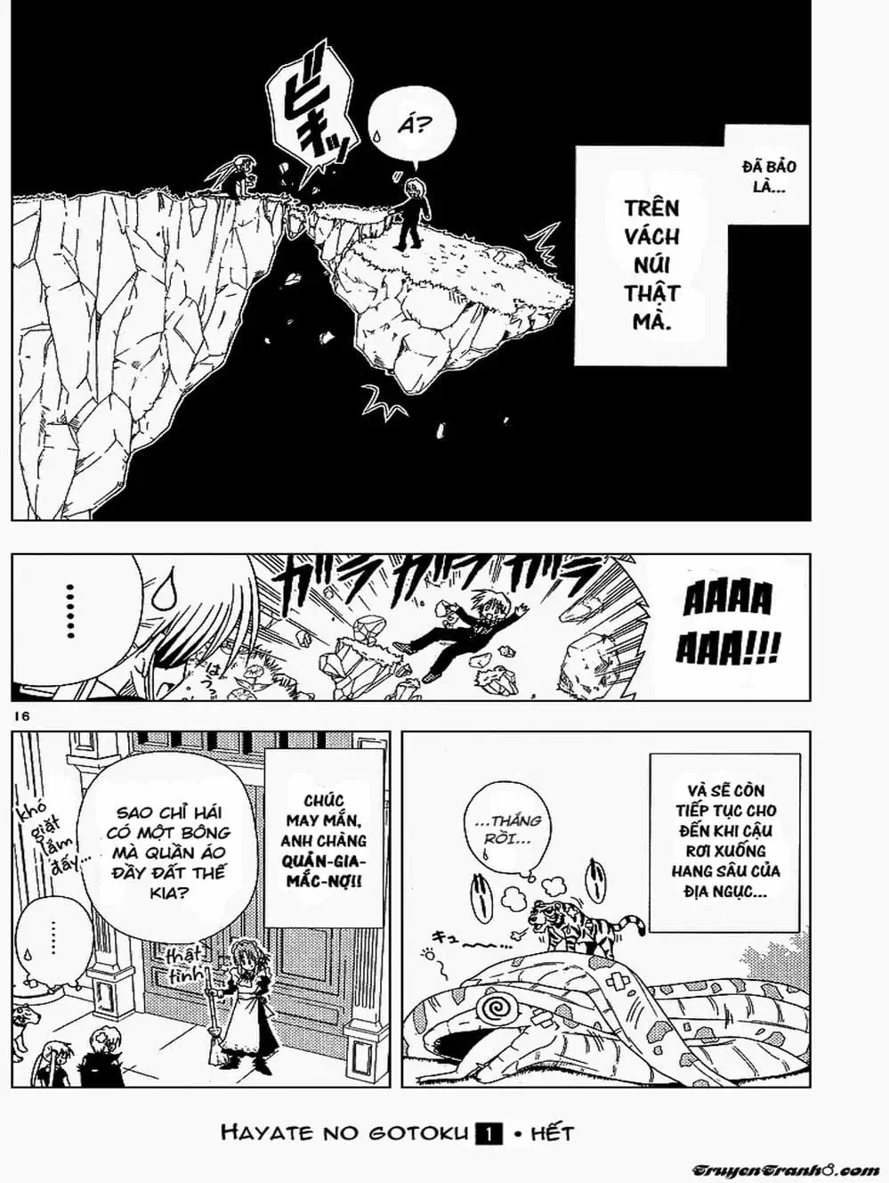 Truyện Tranh Chàng Quản Gia - Hayate No Gotoku trang 4